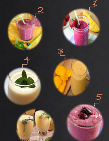 Seis receitas de SMOOTHIE  para refrescar no Calor
