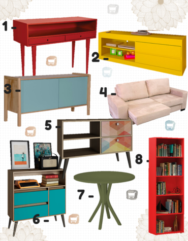 Compre Online –  Moveis coloridos.