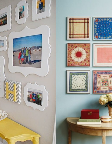 Decorando o hall de entrada com quadros
