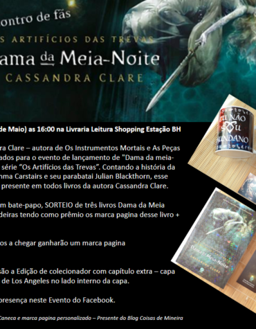 Evento, encontro de Fãs: Dama da Meia Noite em BH