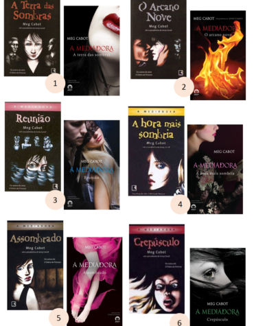 Esquenta: Capas Série Mediadora – Meg Cabot