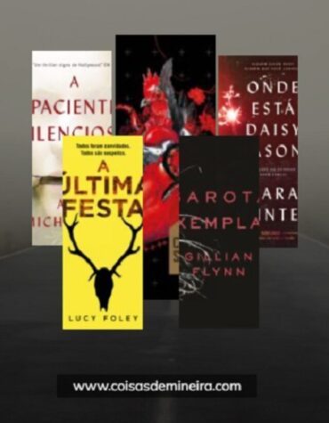Recomendação de Thrillers para se apaixonar pelo gênero Recomendação de Thrillers para se apaixonar pelo gênero