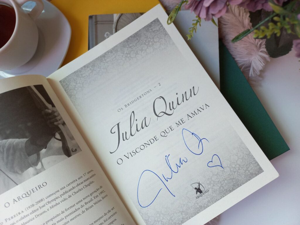 Autografo Julia Quinn