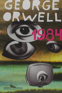 livro 1984 de George Orwell Capa do livro 1984 de George Orwell