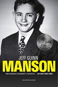 Livro: Manson: A Biografia de Jeff Guinn Capa do livro Manson: A Biografia de Jeff Guinn