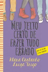 Livro: Meu jeito certo de fazer tudo errado de Klara Castanho Capa do livro Meu jeito certo de fazer tudo errado de Klara Castanho