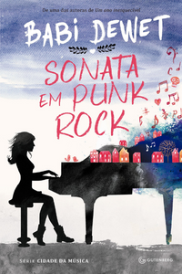 livro Sonata em punk rock de Babi Dewet Capa do livro Sonata em punk rock de Babi Dewet