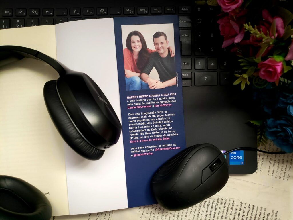 Carrie McCrossen e Ian McWethy autores de Margot Mertz Arruma a sua vida 