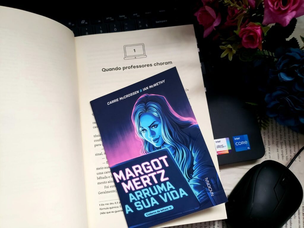Abertura de capítulo do livro Margot Mertz Arruma a sua vida de Carrie McCrossen e Ian McWethy