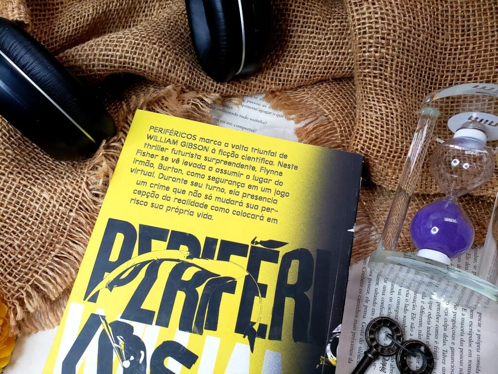 Contracapa Do Livro Periféricos De William Gibson