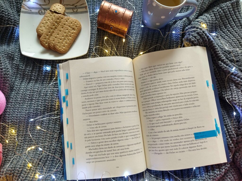 capítulo do livro Amari e os irmãos da noite