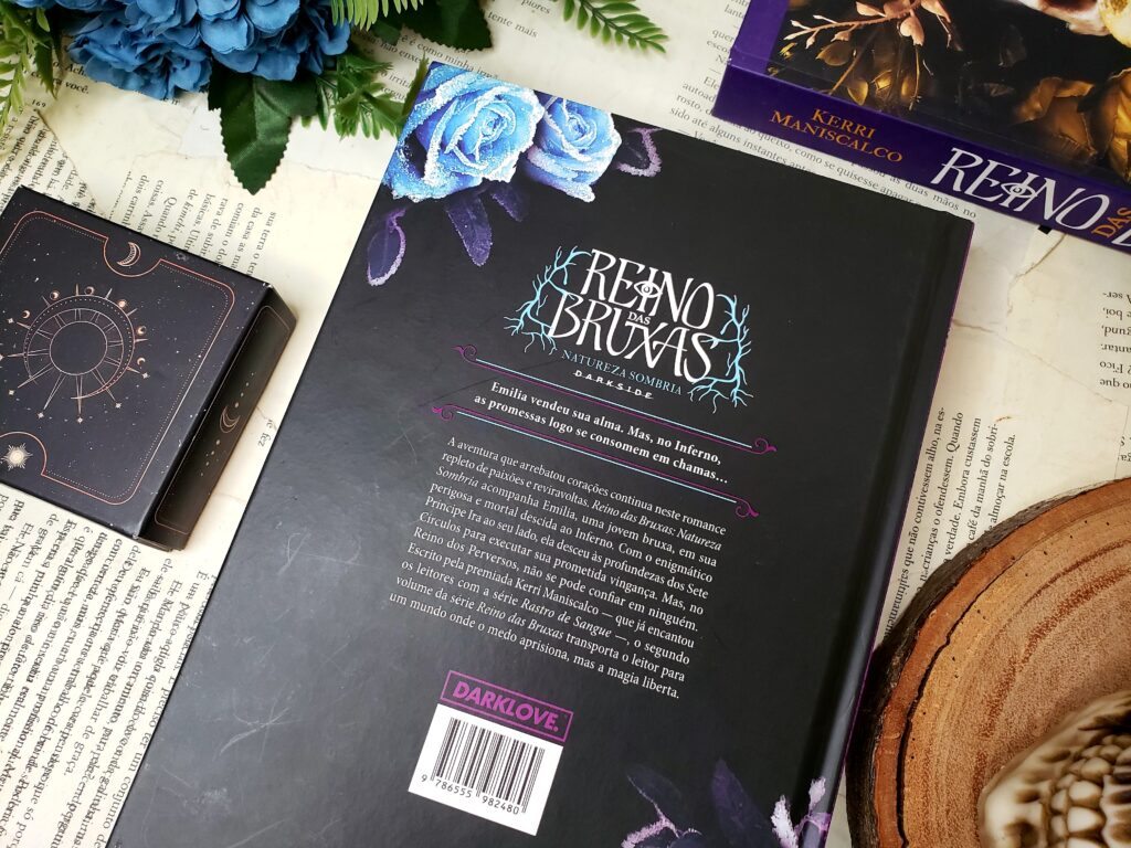 Contracapa Do Livro Reino Das Bruxas Natureza Sombria De Kerri Maniscalco