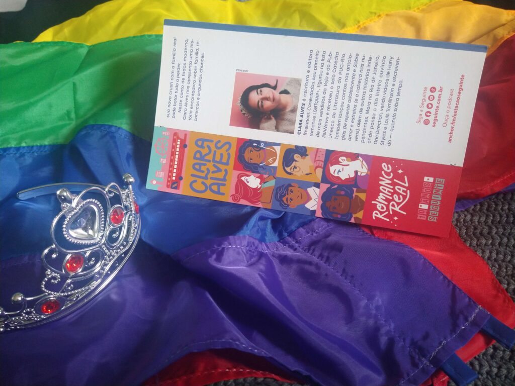 orelha do livro de clara alves