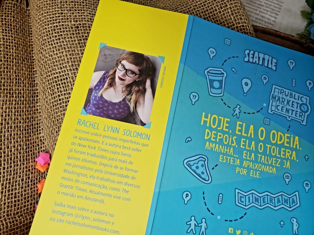 Rachel Lynn Solomon autora Do Livro Hoje Depois Amanhã